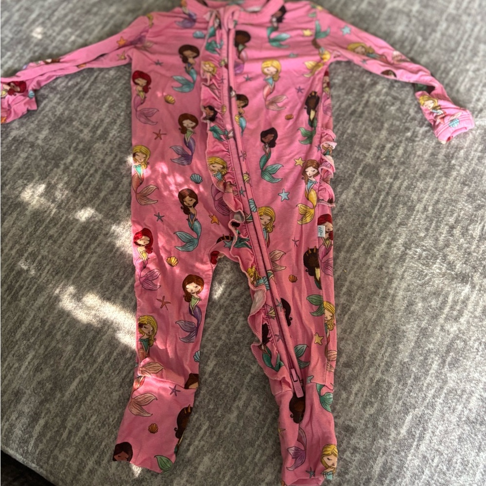 Posh Peanut Pink Mermaid Pajamas